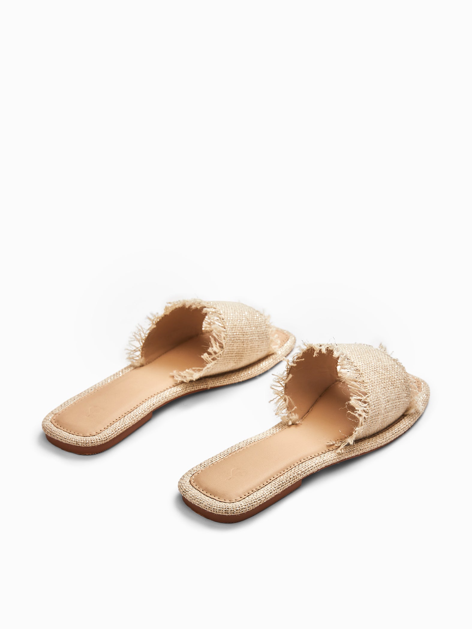 Ivory Jute Sliders