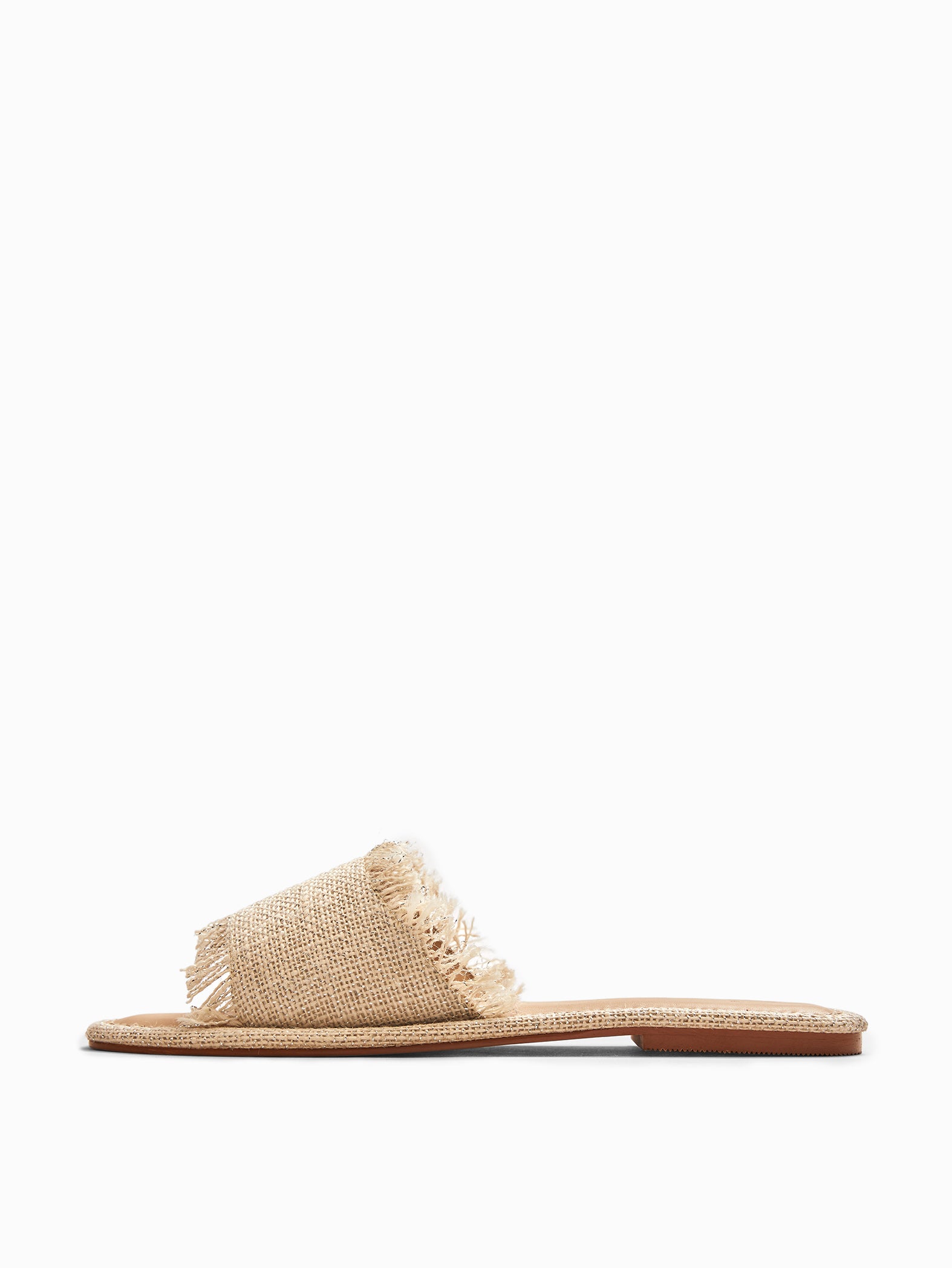 Ivory Jute Sliders