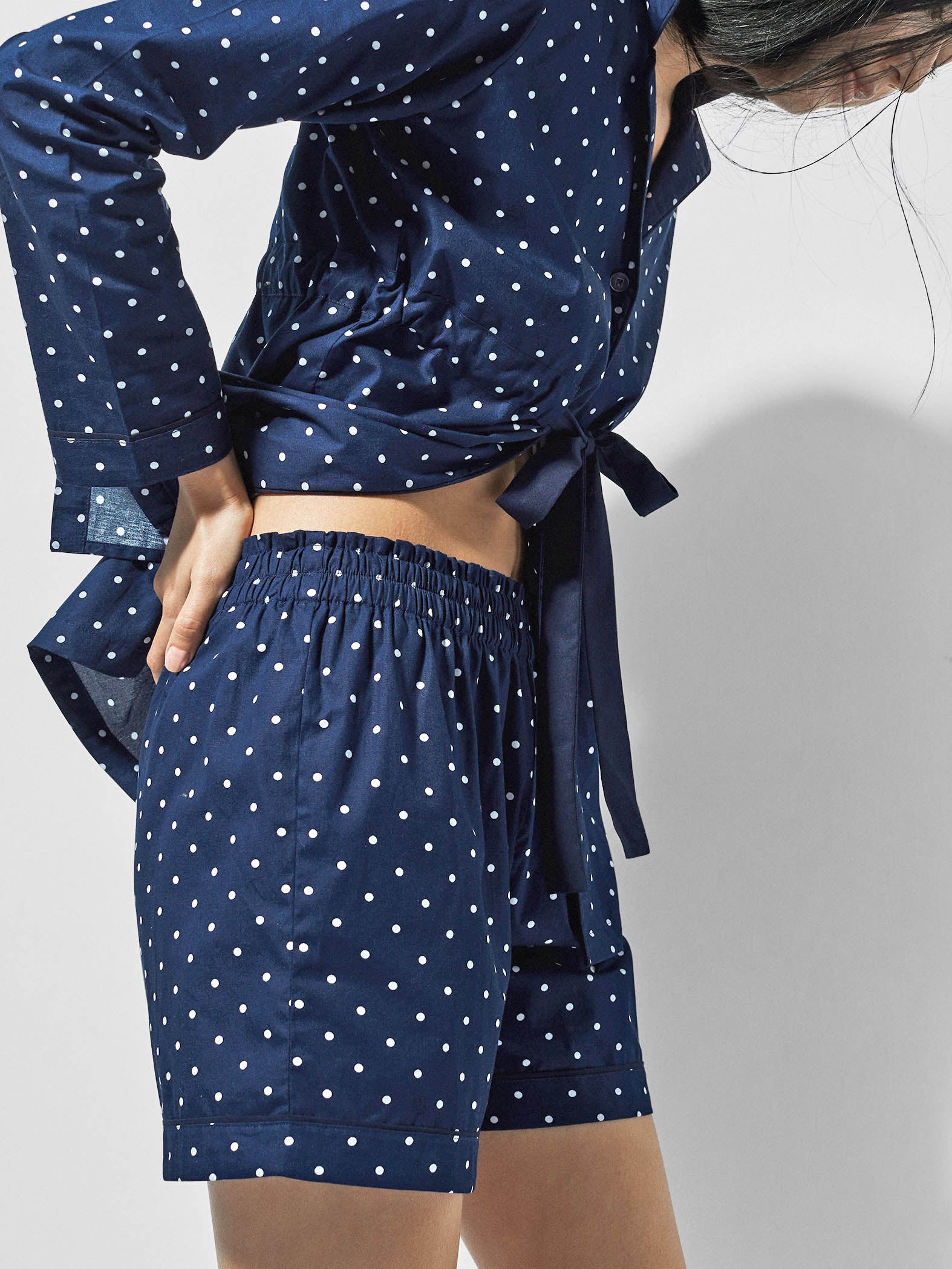 Midnight Polka Sleep Shorts