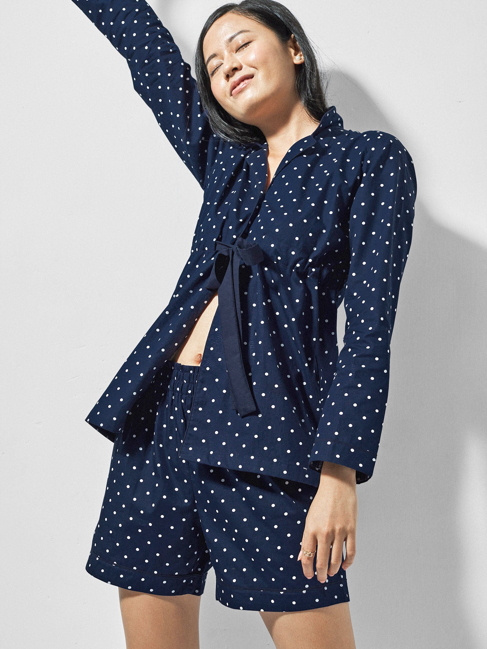 Midnight Polka Sleep Shorts