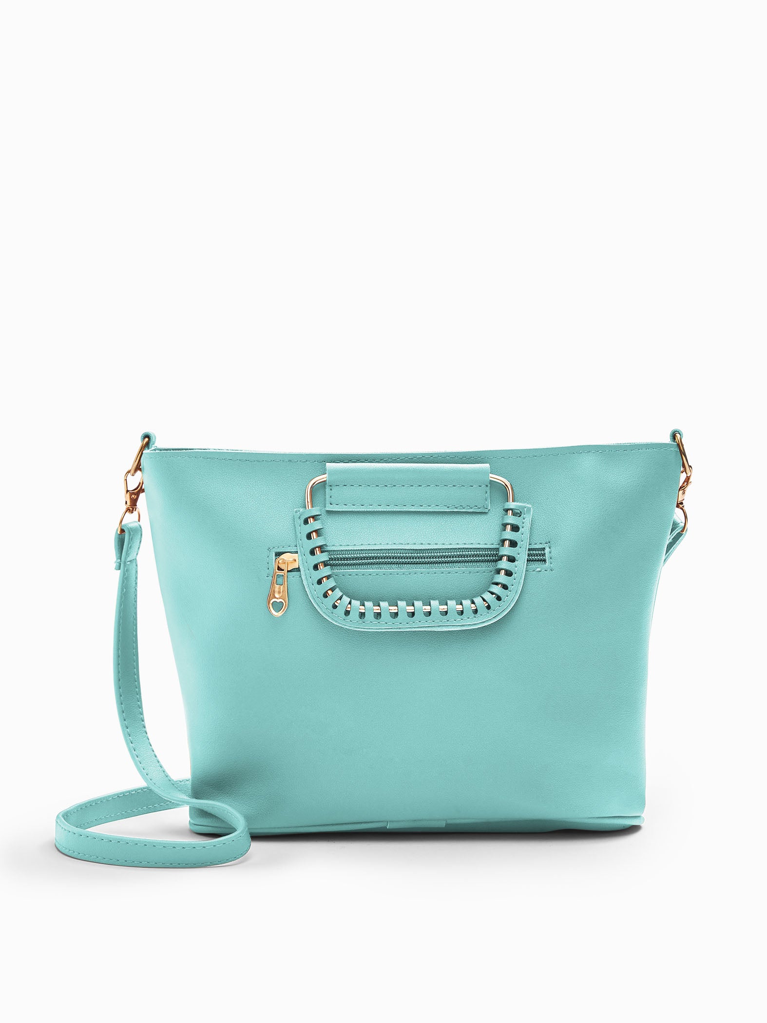 Mint Tassle Tote