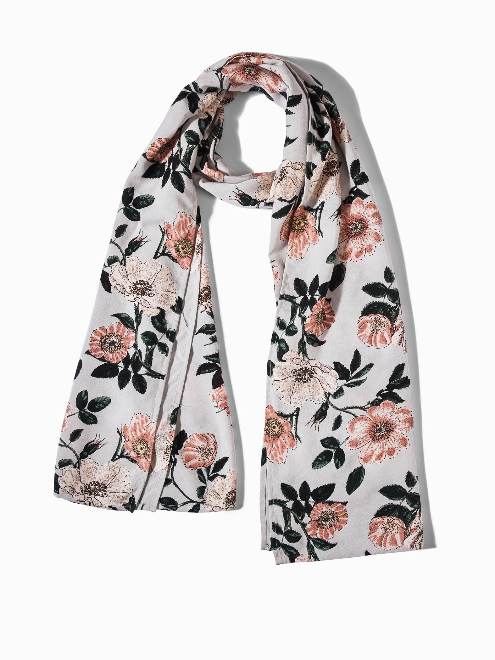 Mint Floral Scarf