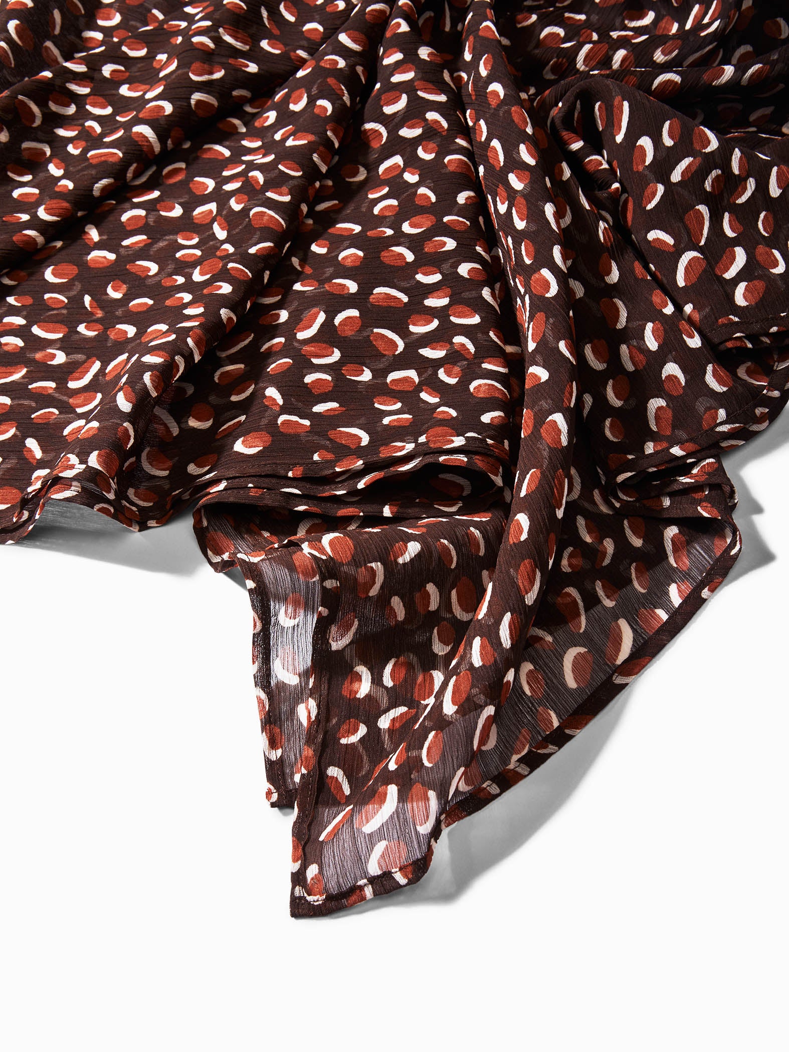 Mocha Printed Scarf