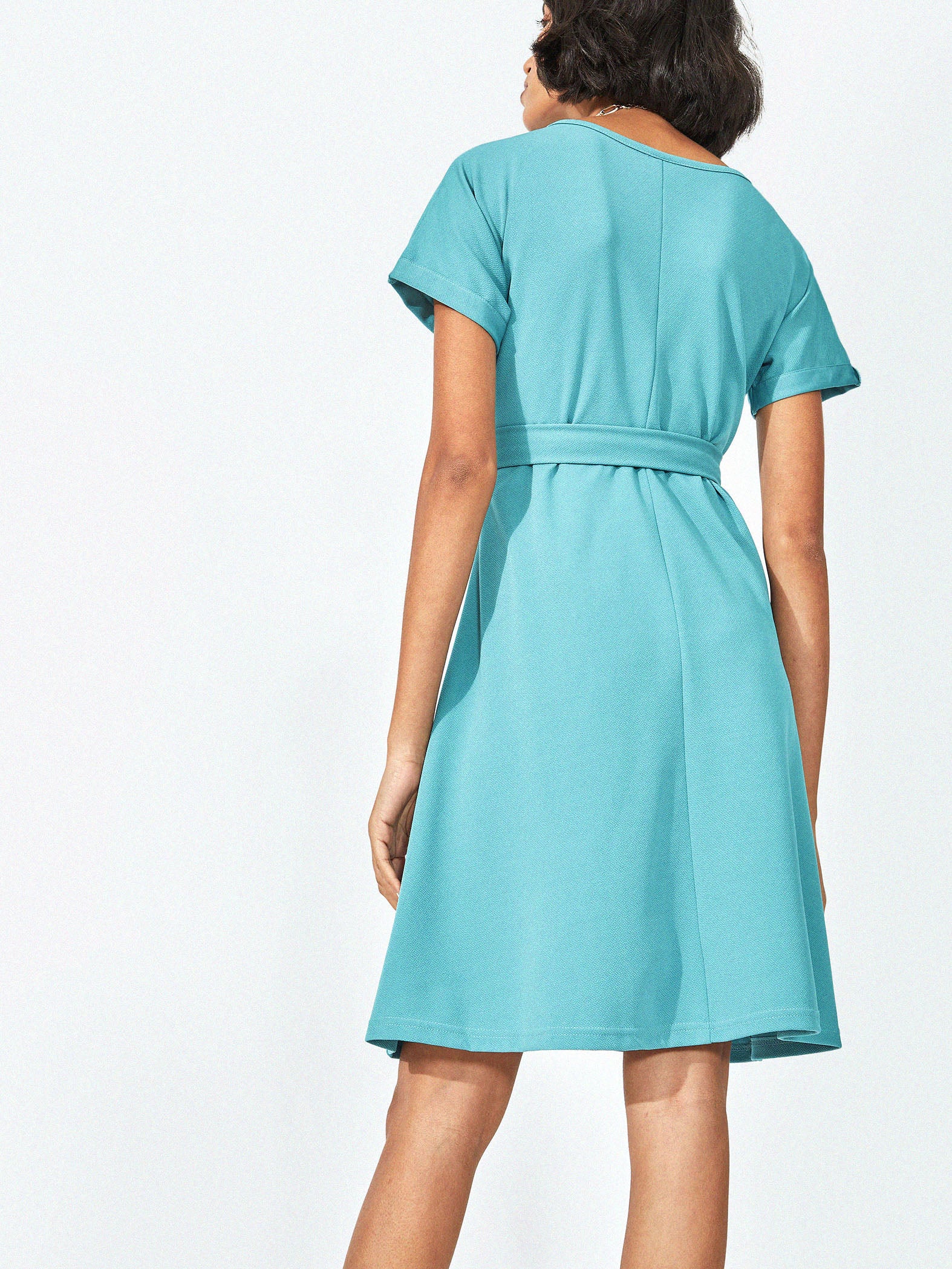 Ocean Self Tie Dress