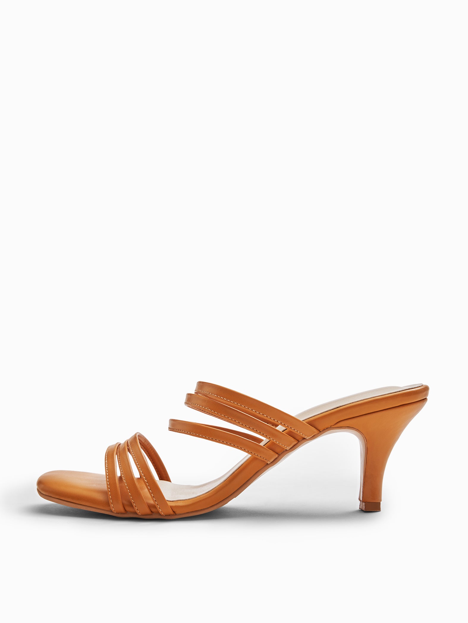 Ochre Strap Stilettos