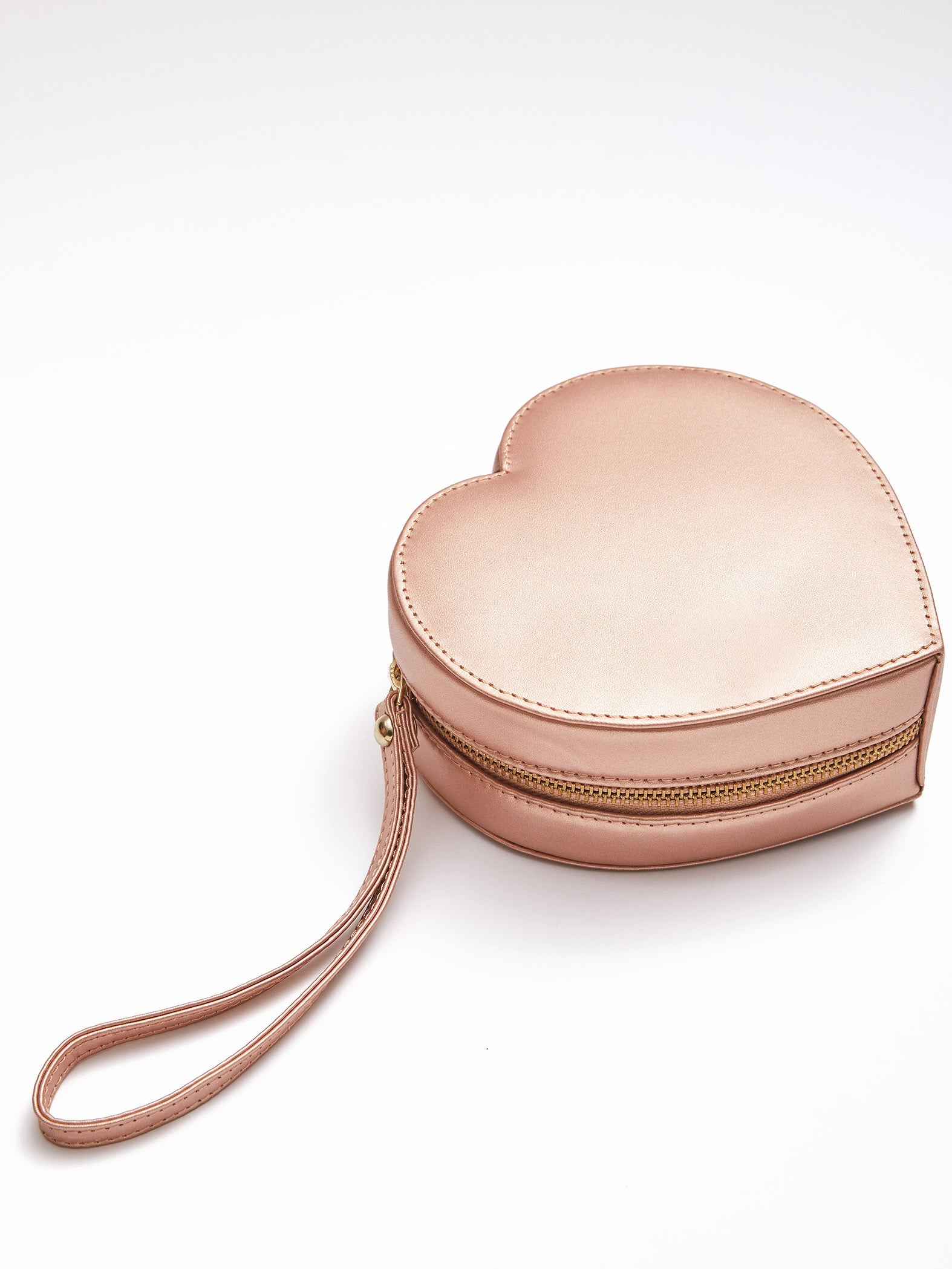 Rose Gold Heart Bag