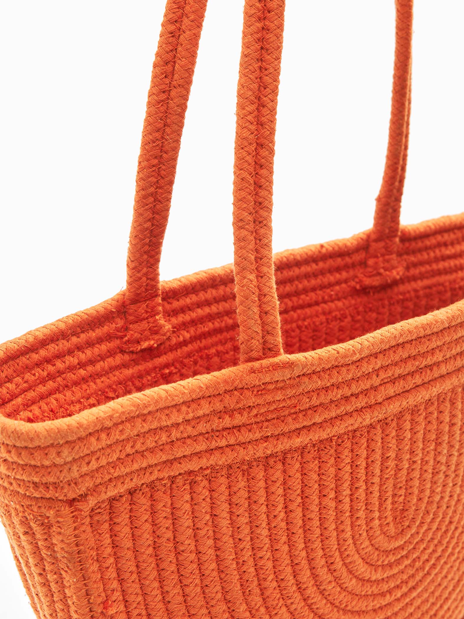 Rust Jute Tote