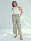 Sage Straight Fit Trousers