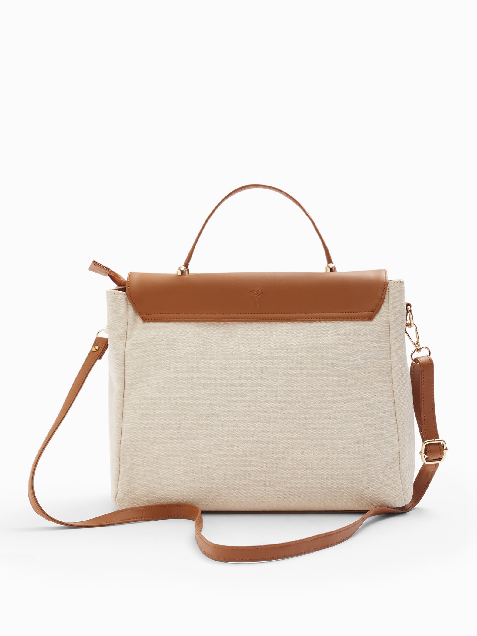 White and tan bag sale