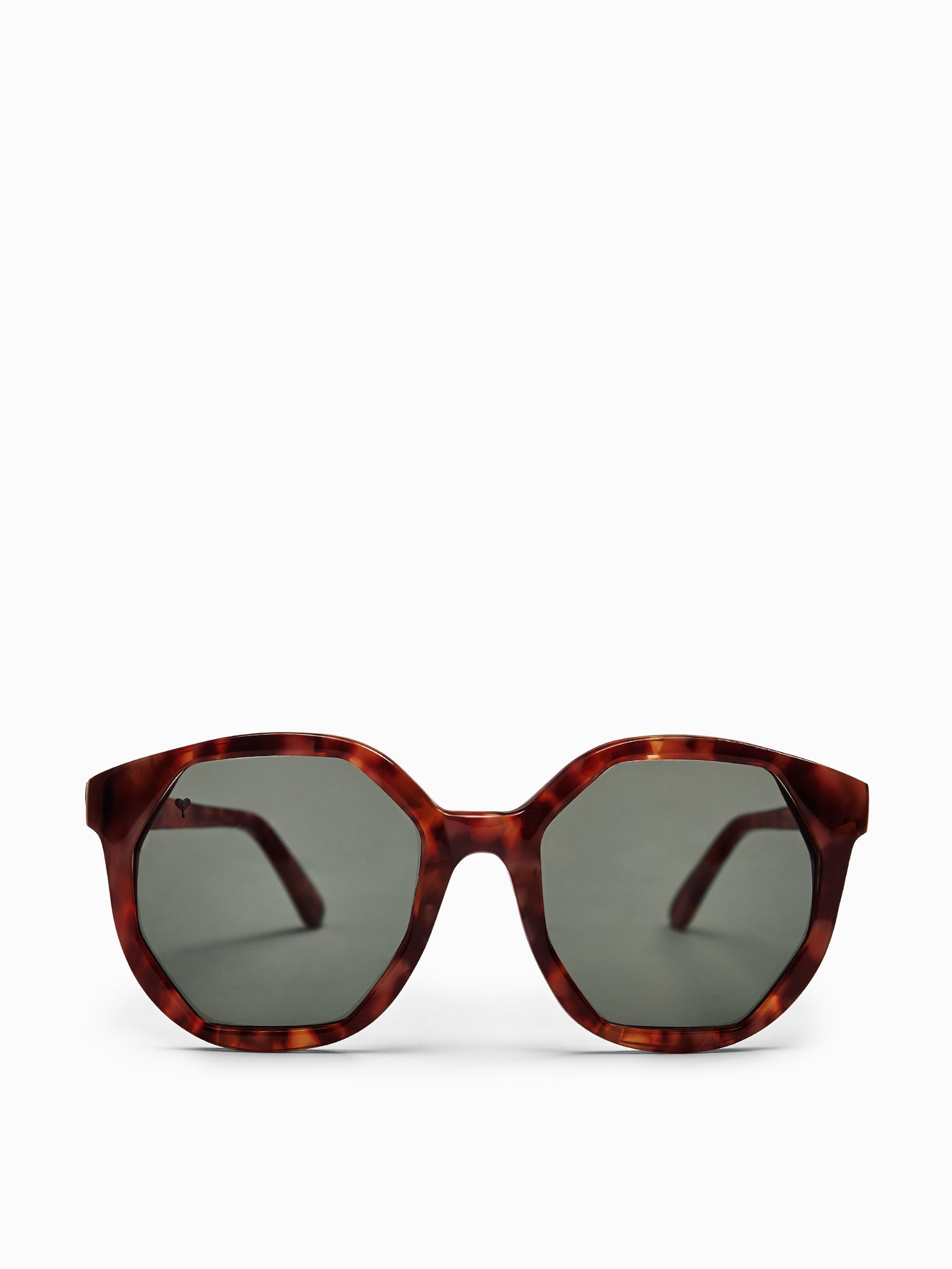 Tortoise Shell Oversized Oval Sunglasses
