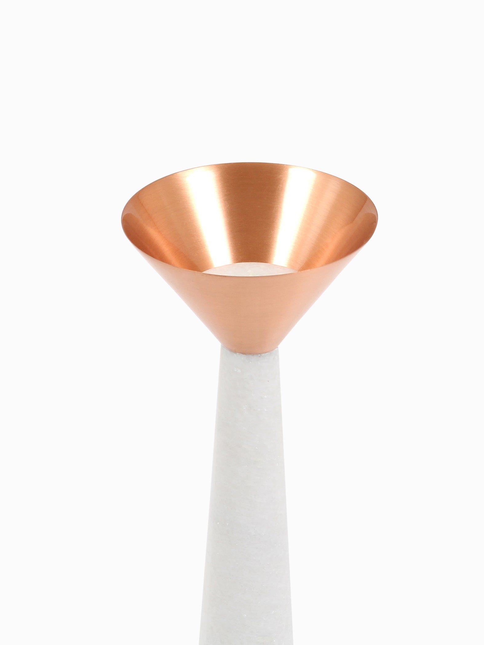 White Candle Stand Large