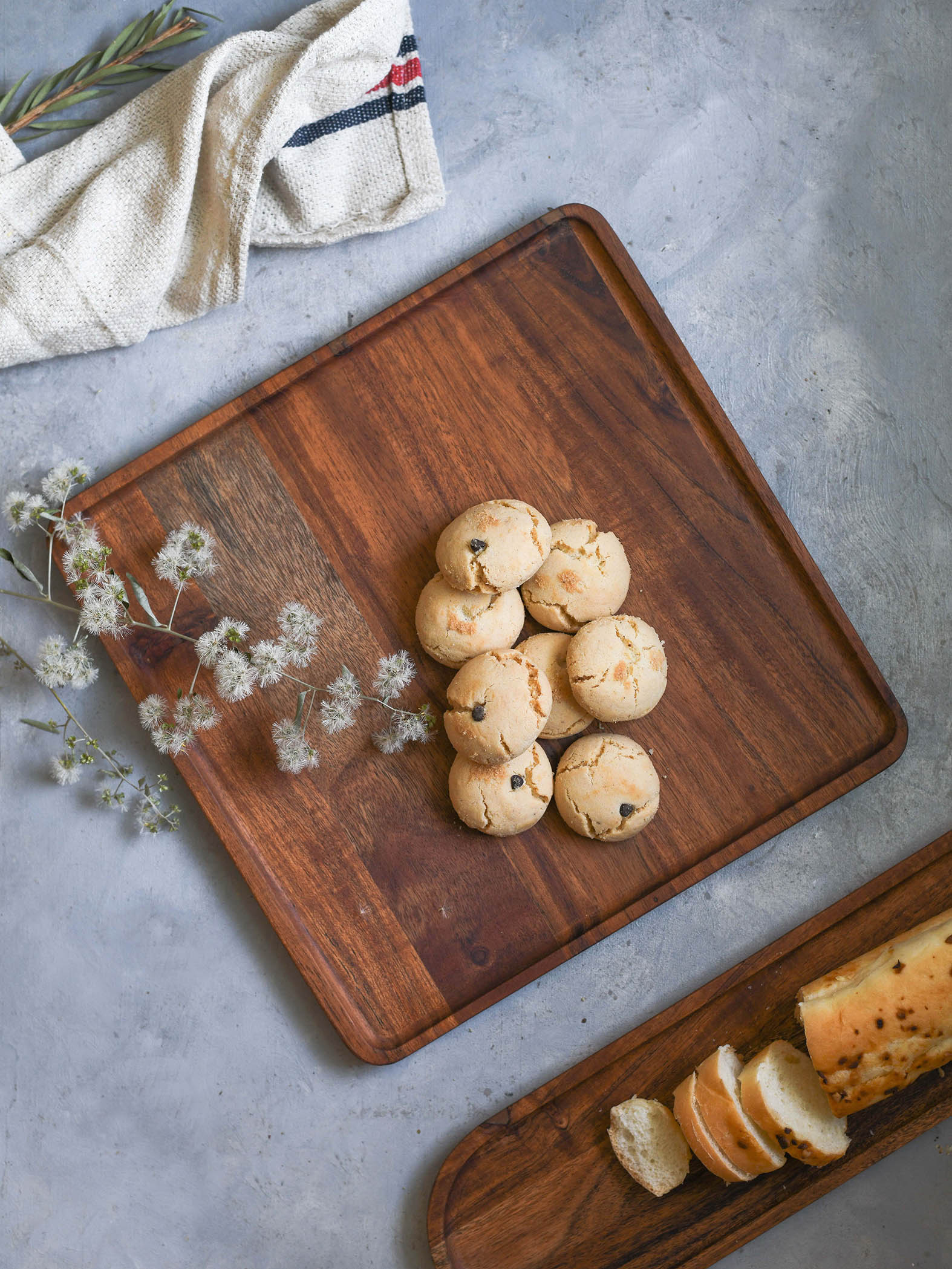 Wooden Square Platter