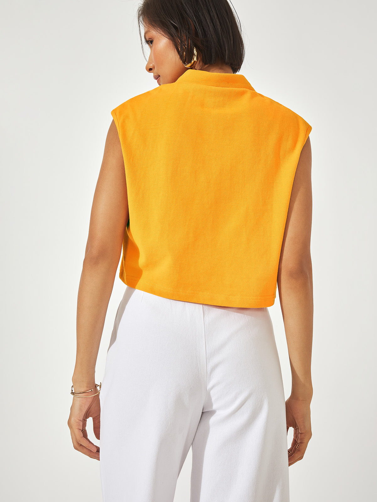 Yellow Extended Sleeve Top