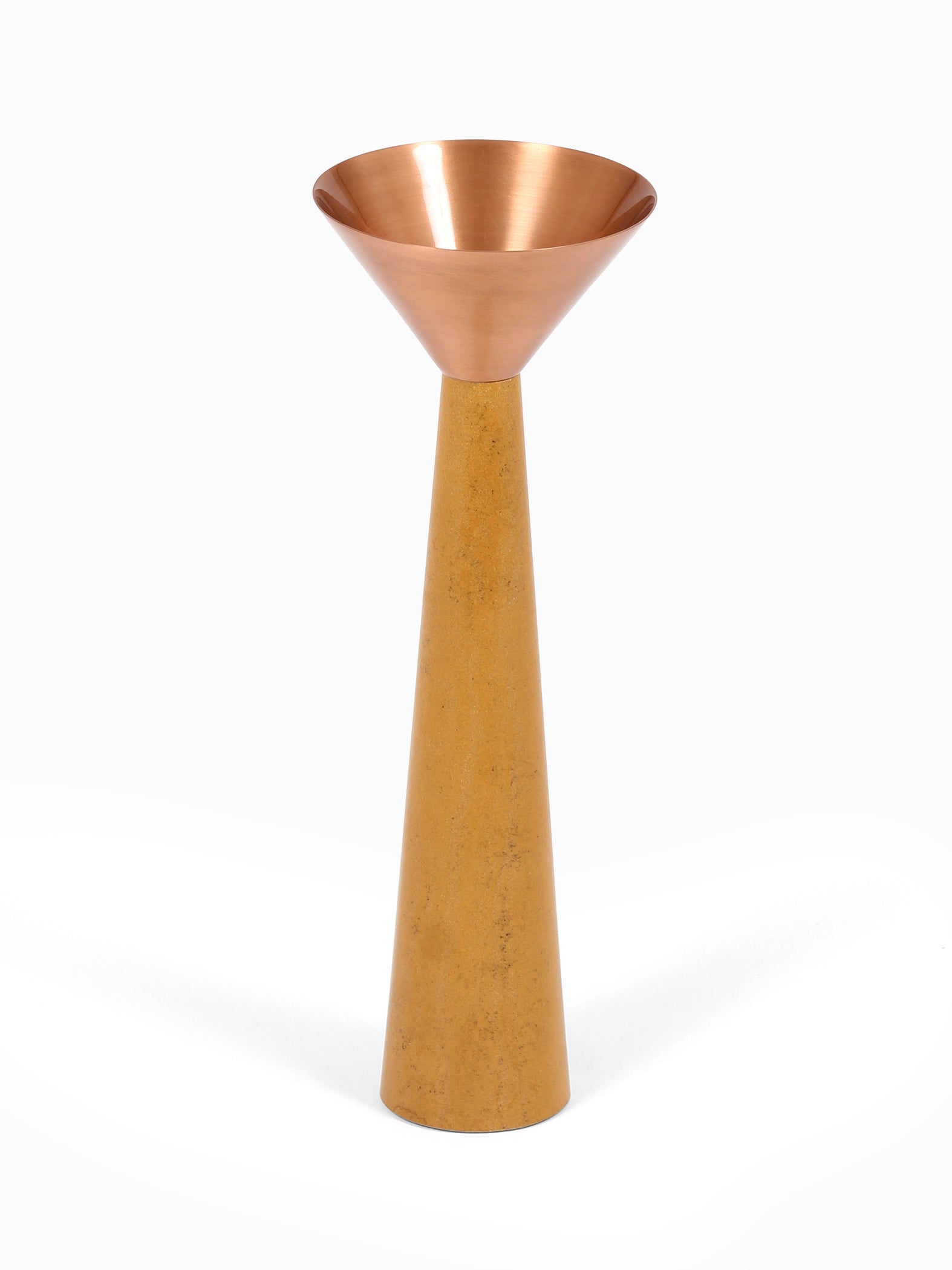 Yellow Candle Stand Medium