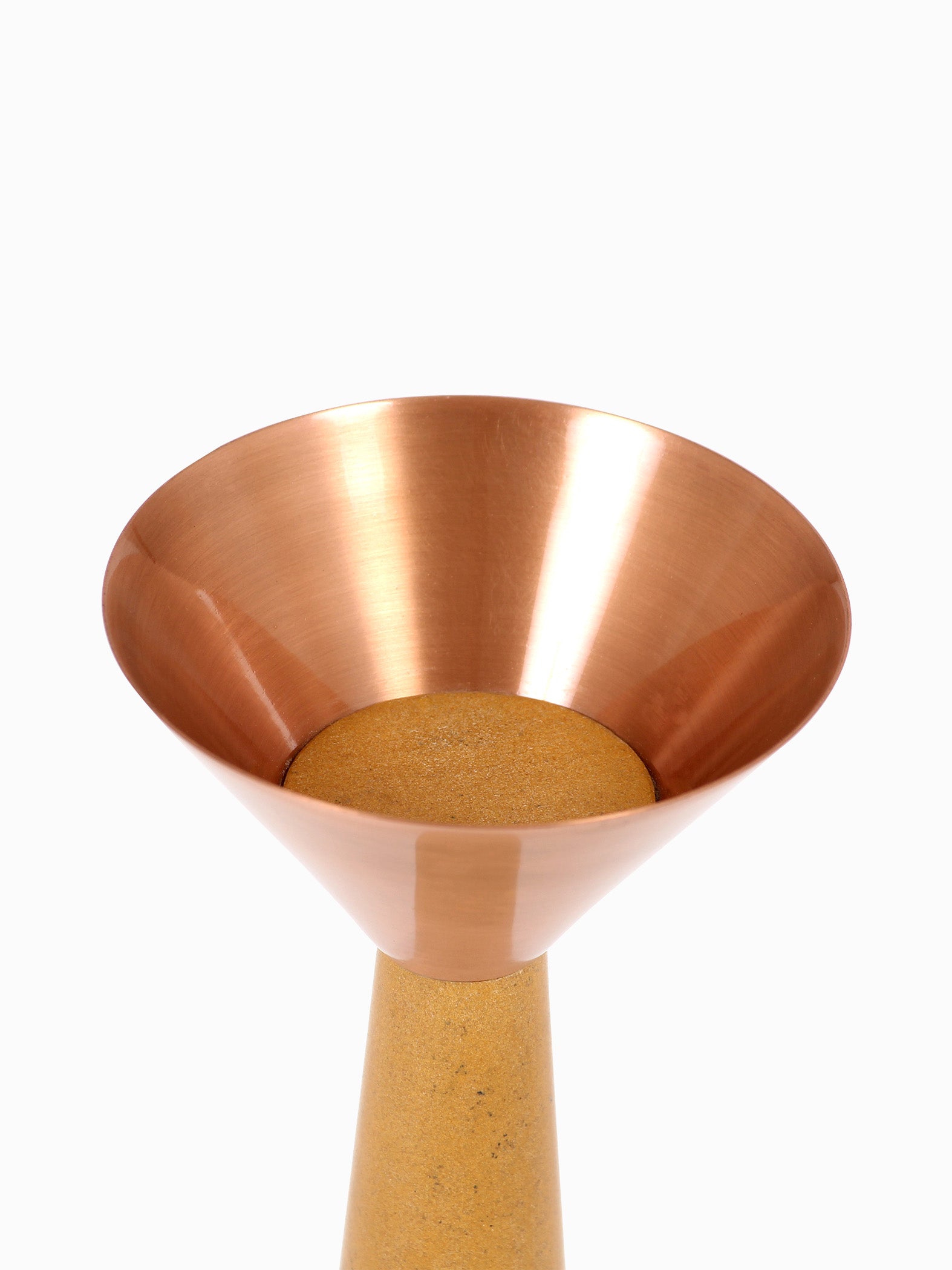 Yellow Candle Stand Medium