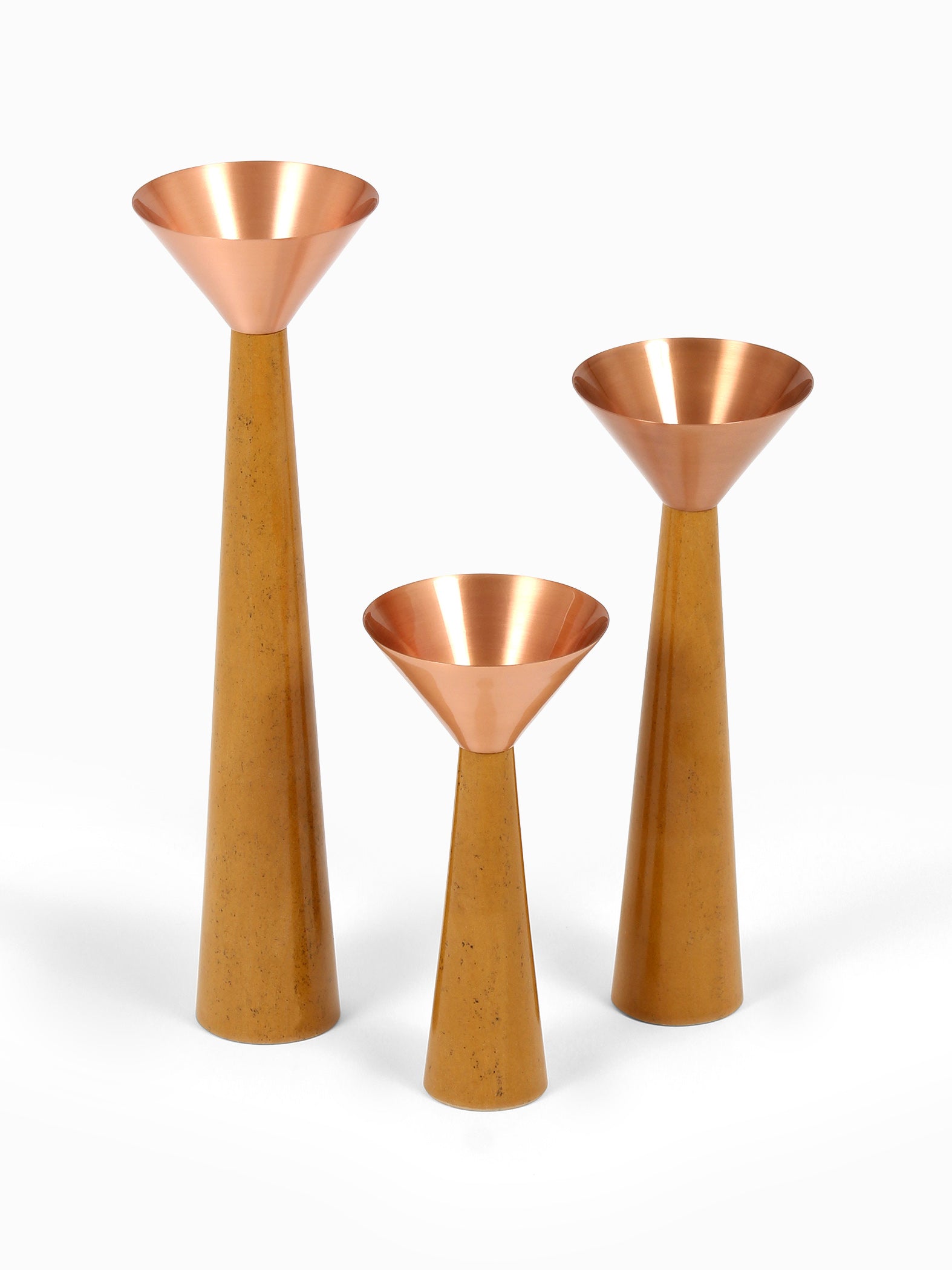 Yellow Candle Stand Medium