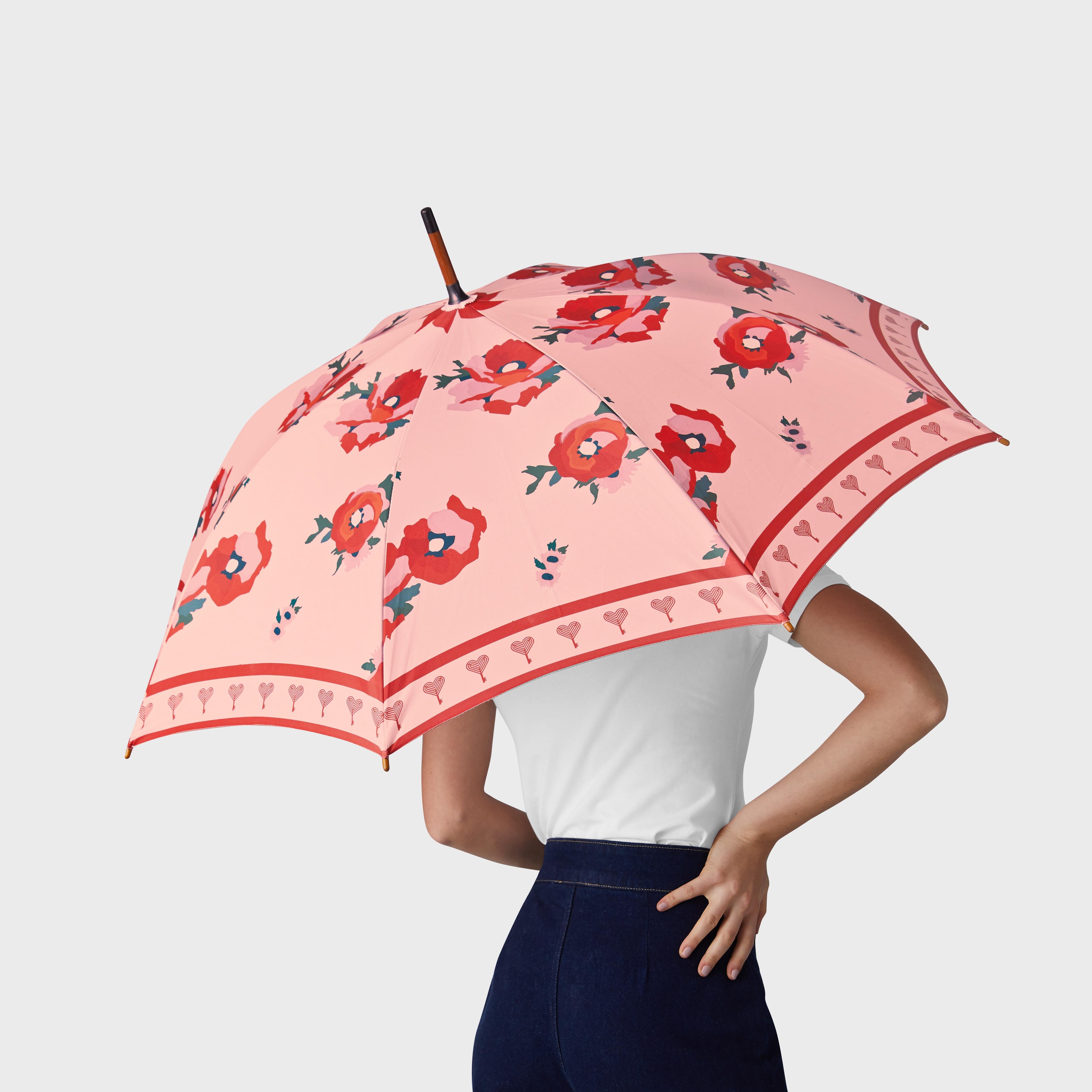 Blush Bloom Umbrella