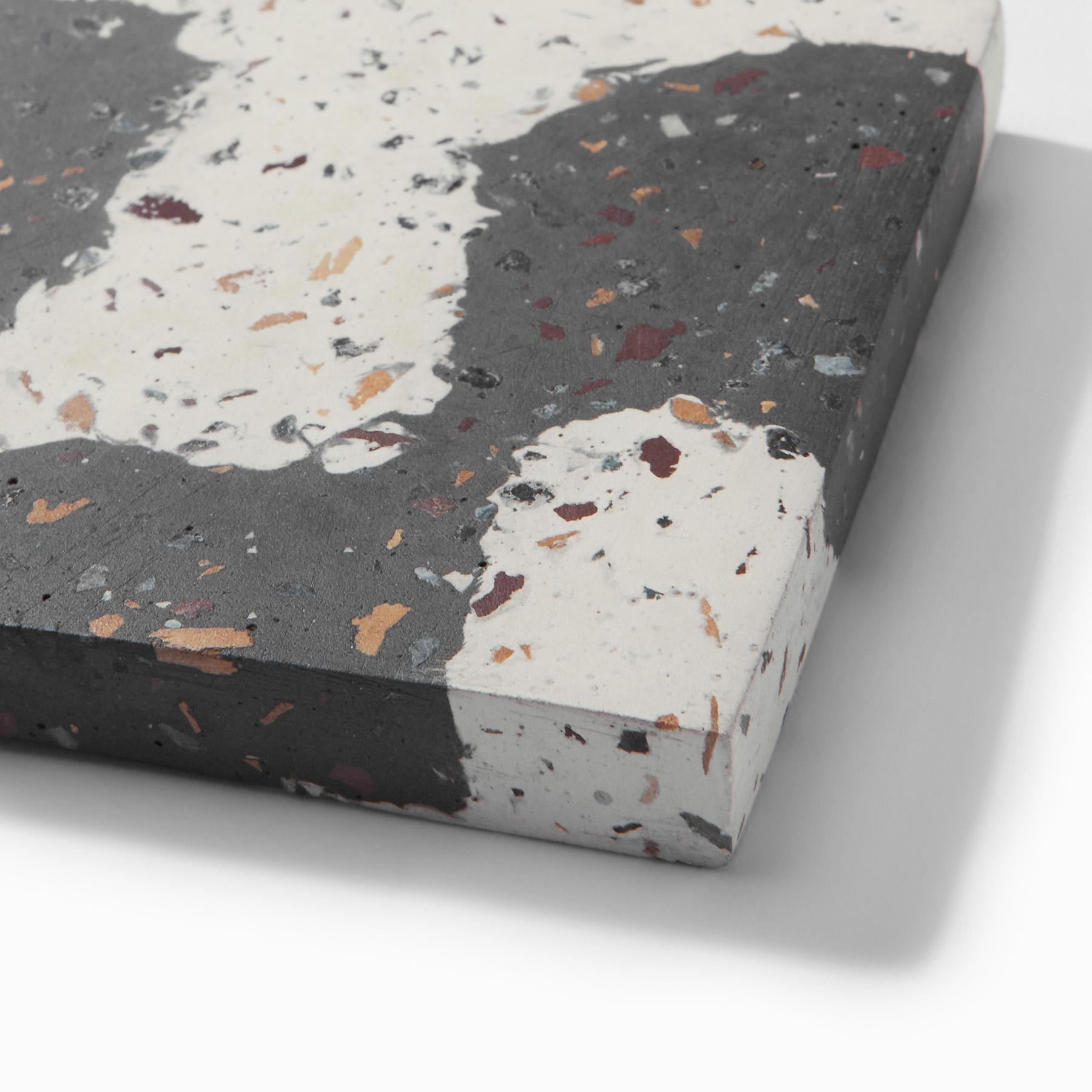 Charcoal & White Terrazzo Coasters