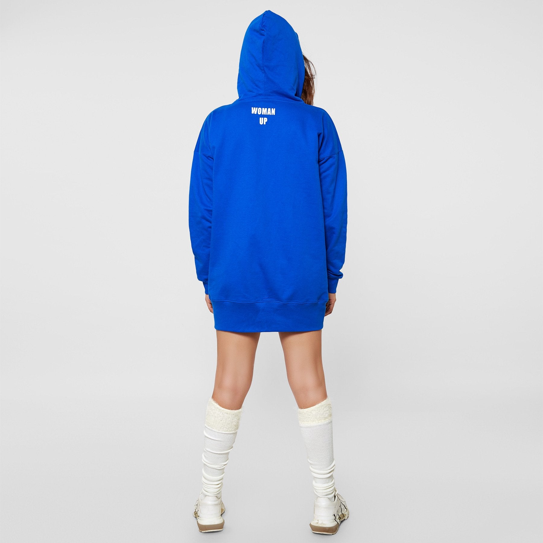 Cobalt Hoodie Dress