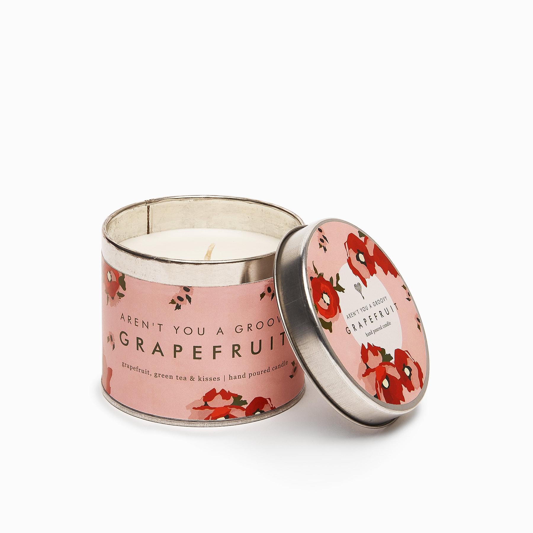 Grapefruit Candle Tin