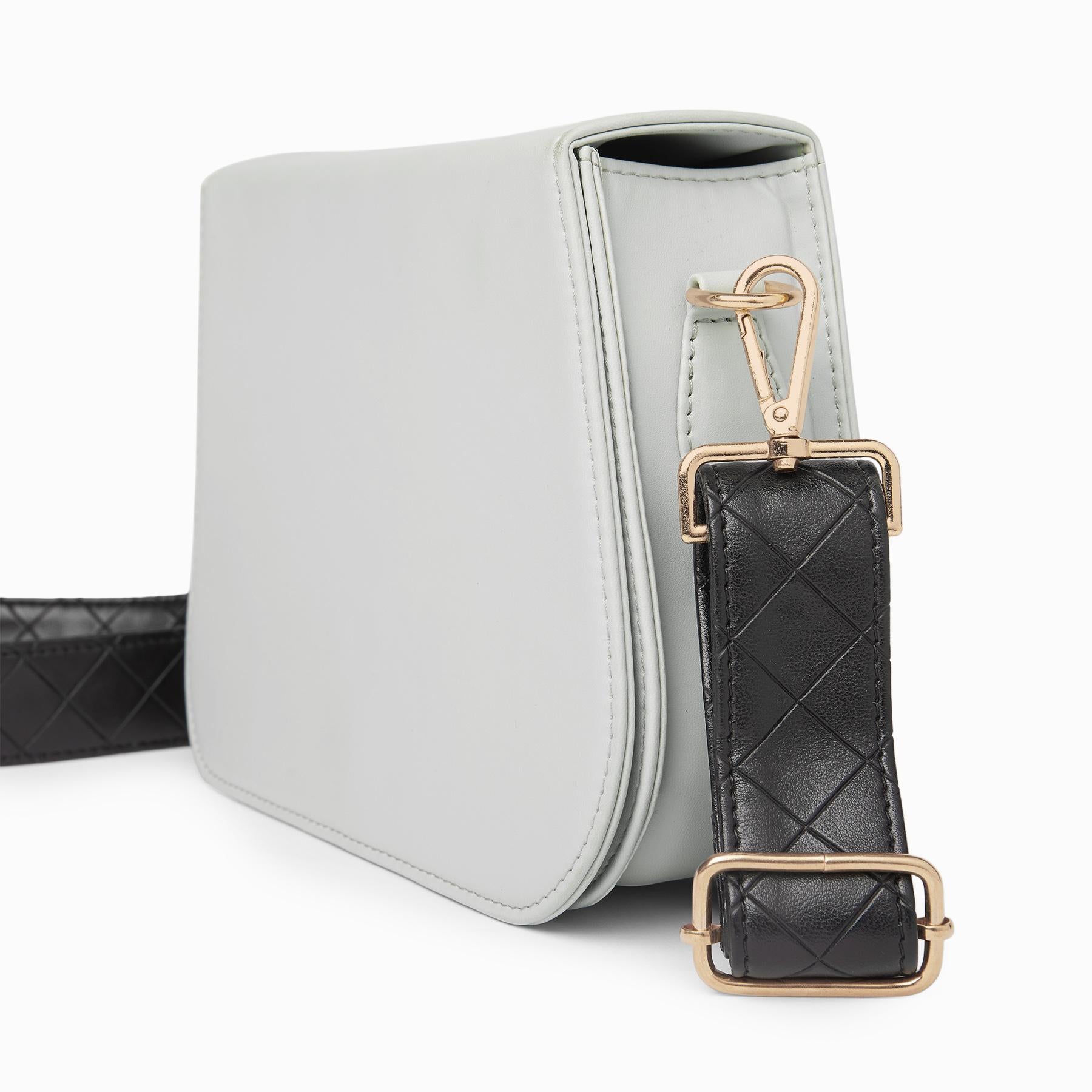 Grey & Black Saddle Sling