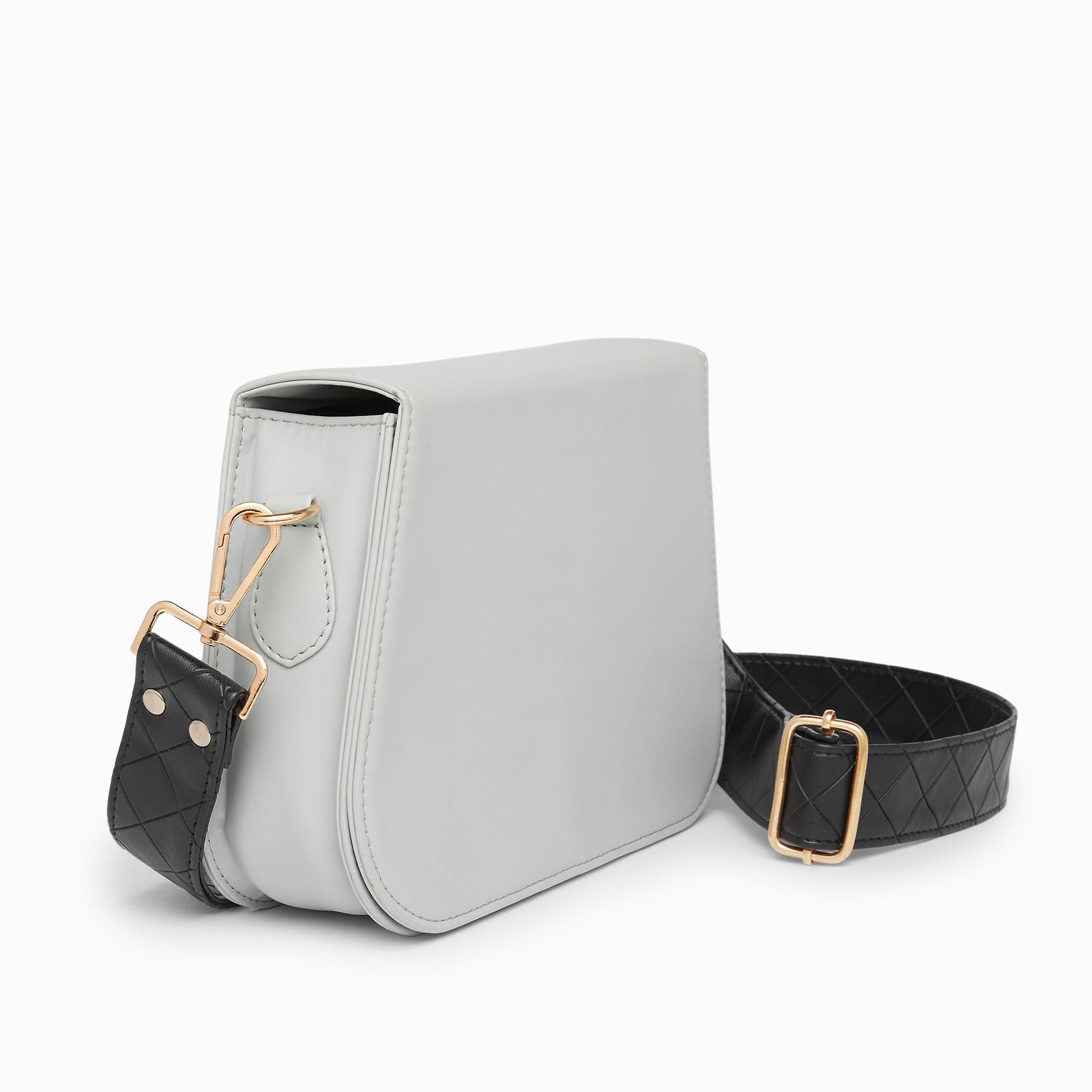 Grey & Black Saddle Sling