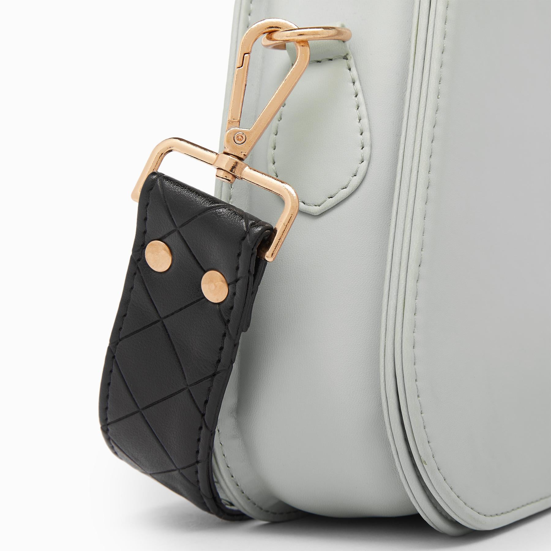 Grey & Black Saddle Sling