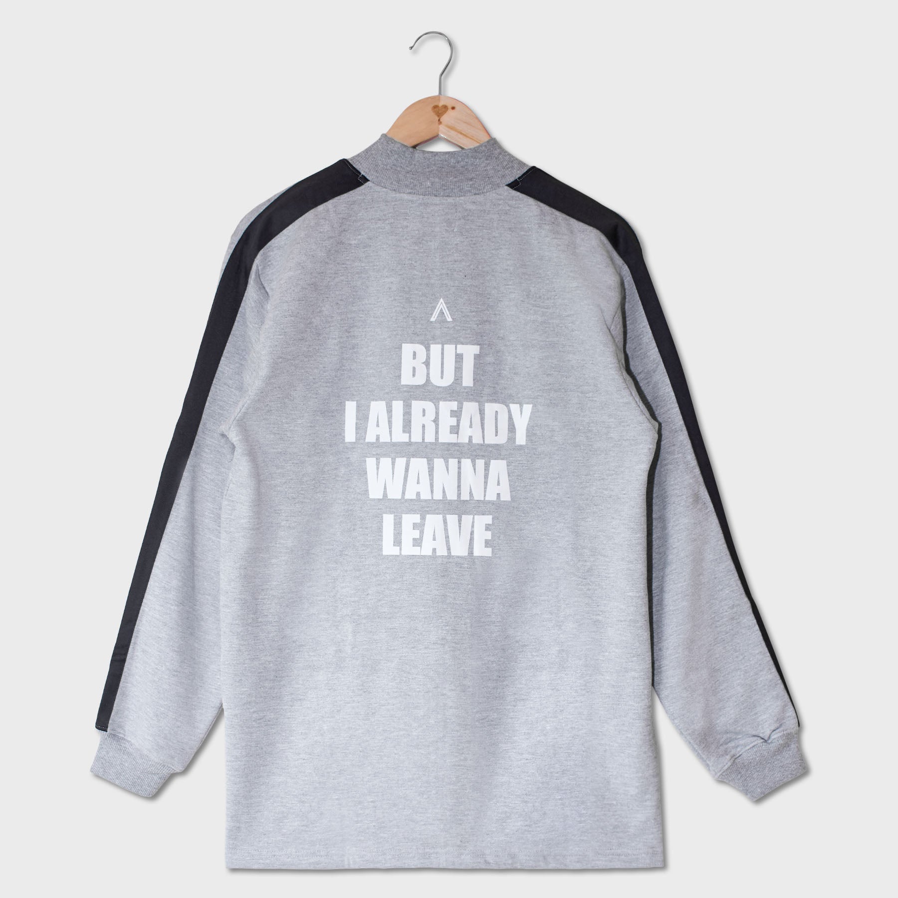 Grey Slogan Men's Tracksuit
