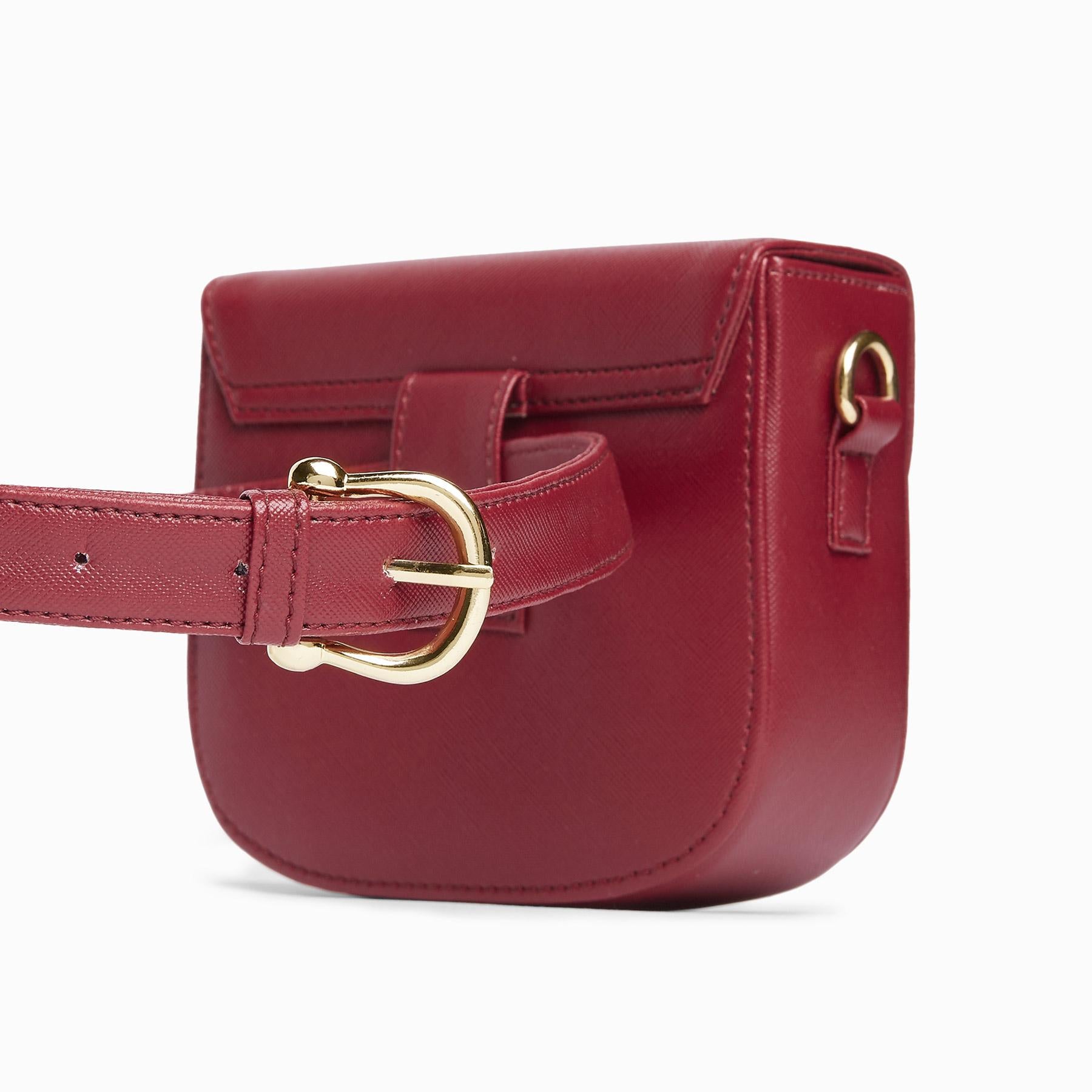 Marsala Cross Body Belt Bag