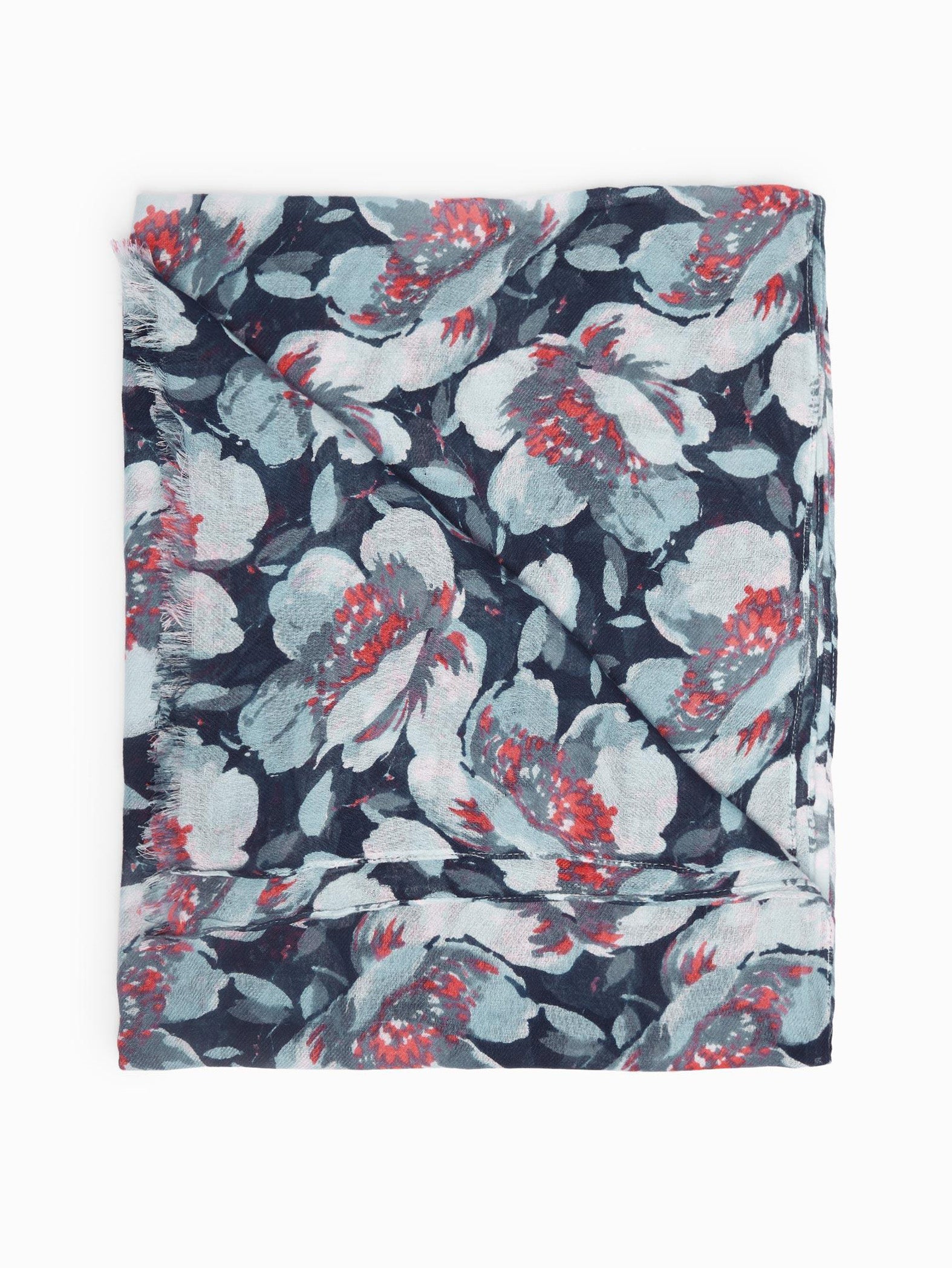 Midnight Floral Scarf