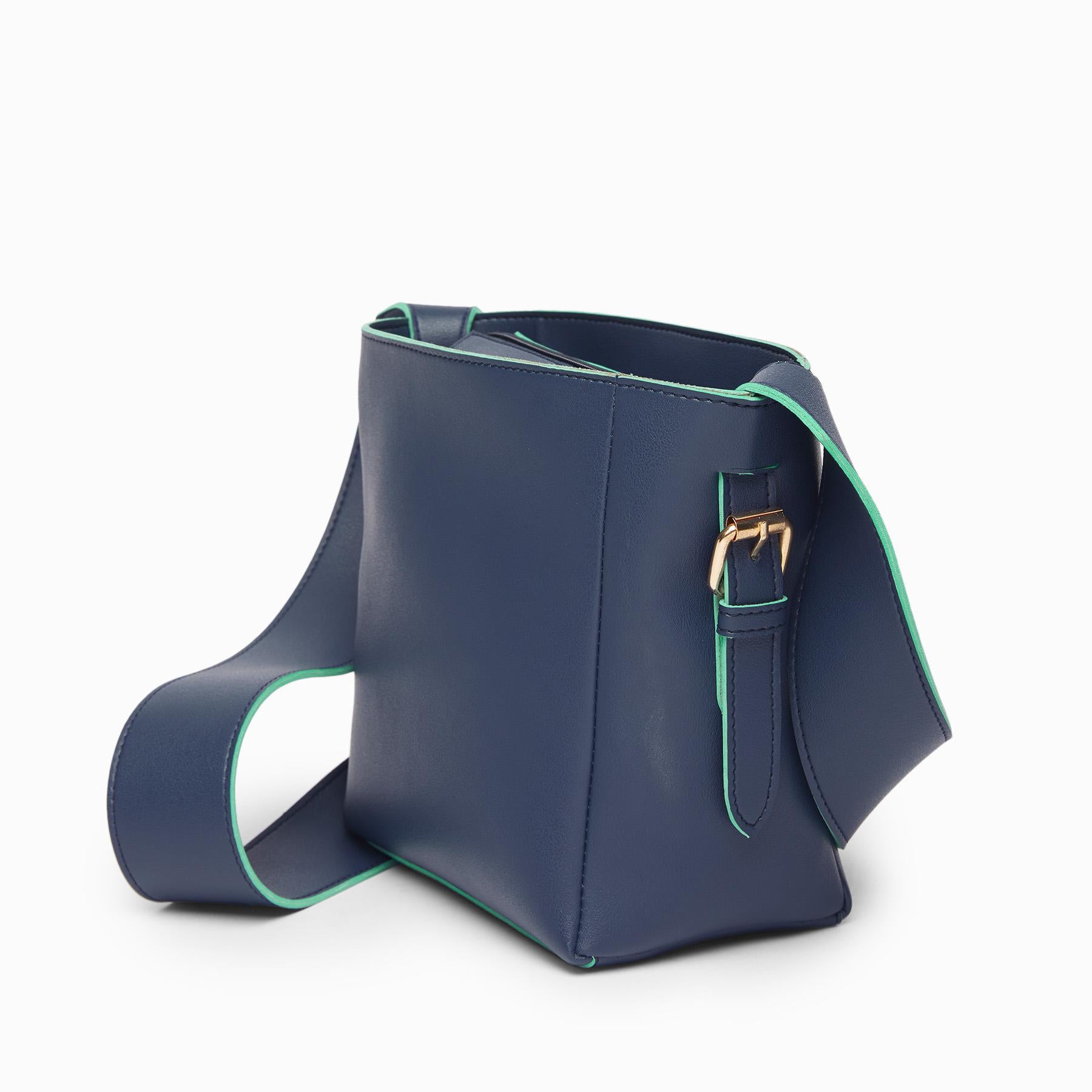 Navy & Aqua Sling