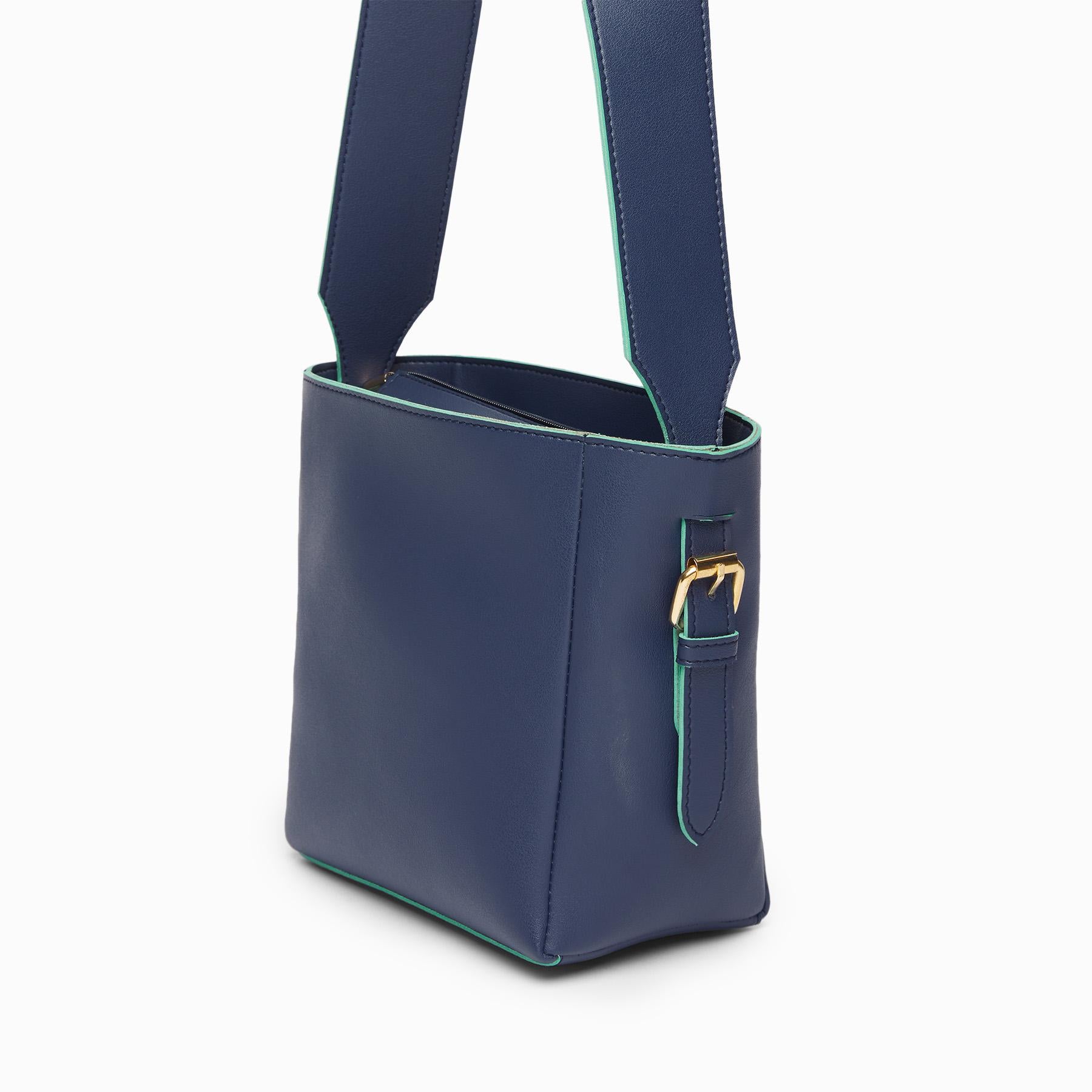 Navy & Aqua Sling